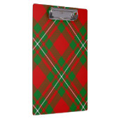 Clan Gregor Tartan Clipboard Klemmbrett (Rechts)