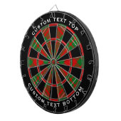 Clan Gregor Tartan Dart Board Dartscheibe (Vorderseite rechts)