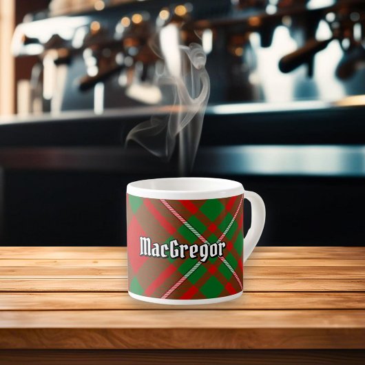 Clan Gregor Tartan Espresso Cup Espressotasse