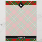Clan Gregor Tartan Flyer (Hinten)