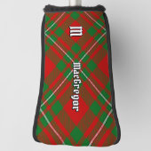 Clan Gregor Tartan Golf Head Cover Headcover (Rotieren 90)