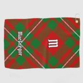 Clan Gregor Tartan Golf Towel Golfhandtuch (Horizontal)