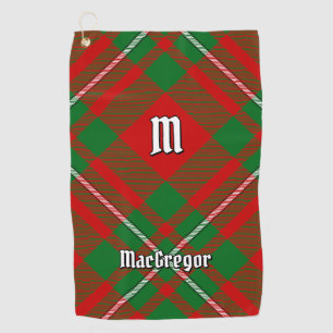 Clan Gregor Tartan Golf Towel Golfhandtuch