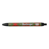 Clan Gregor Tartan Ink Pen Kugelschreiber (Vorderseite)