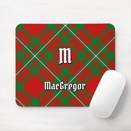 Clan Gregor Tartan Mouse Pad Mousepad (Mit Mouse)