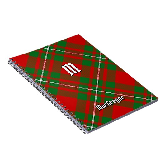 Clan Gregor Tartan Notebook Notizblock (Rechte Seite)