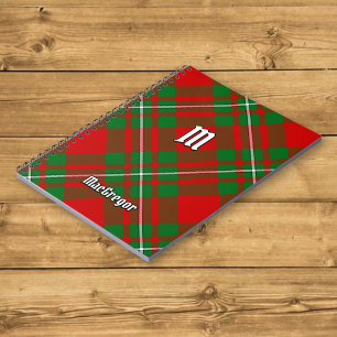 Clan Gregor Tartan Notebook Notizblock