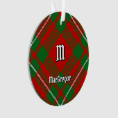 Clan Gregor Tartan Ornament (Vorderseite)