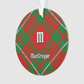 Clan Gregor Tartan Ornament (Vorderseite)
