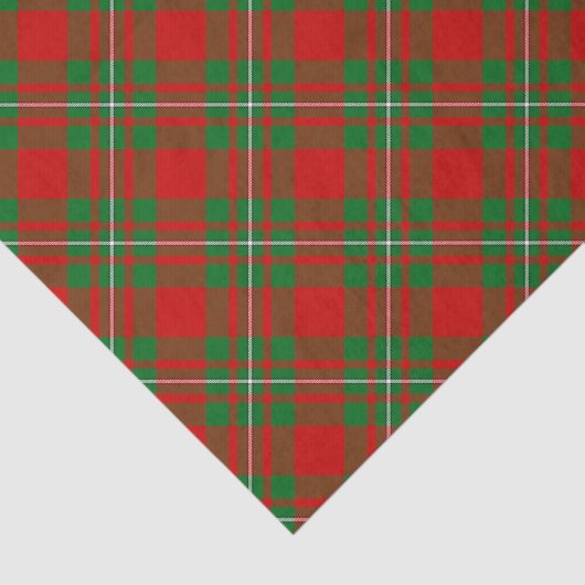 Clan Gregor Tartan Tissue Paper Seidenpapier (Ausschnitt)