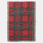 Clan Gregor Tartan-Wurfs-Decke Decke (Vorderseite Vertikal)
