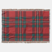 Clan Gregor Tartan-Wurfs-Decke Decke (Vorderseite)