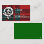 Clan Gregor Visitenkarten fertigen zu Ihrem infor Visitenkarte (Vorne/Hinten)