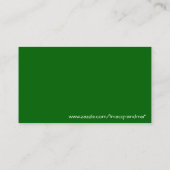 Clan Gregor Visitenkarten fertigen zu Ihrem infor Visitenkarte (Rückseite)