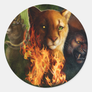 Clan Ground Runder Aufkleber