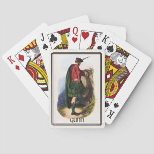 Clan Gunn Classic Scotland Kartenspiel Spielkarten