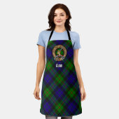 Clan Gunn Crest Apron Schürze (Getragen)