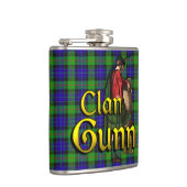 Clan Gunn Old Scotland Flachmann (Rechts)