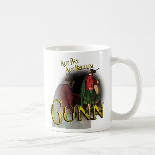 Clan Gunn Old Scottish Tasse (Rechts)