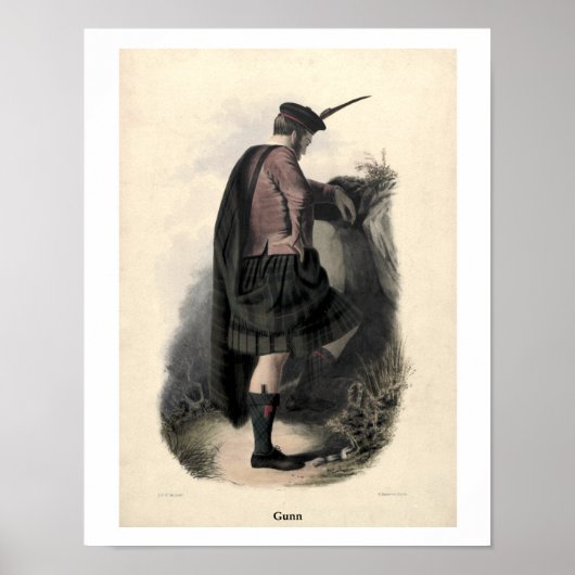 Clan Gunn Poster (Vorne)