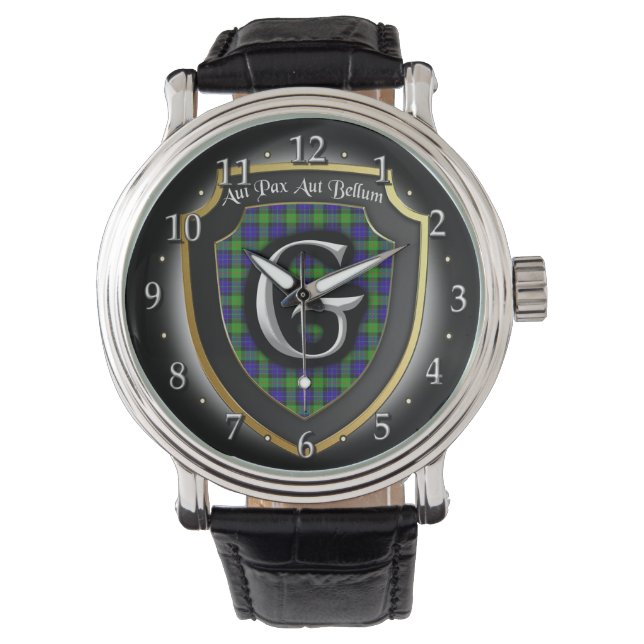 Clan Gunn Scotland Celebration Watch Armbanduhr (Vorderseite)