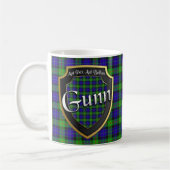 Clan Gunn Scottish Shield Cups Tasse (Links)