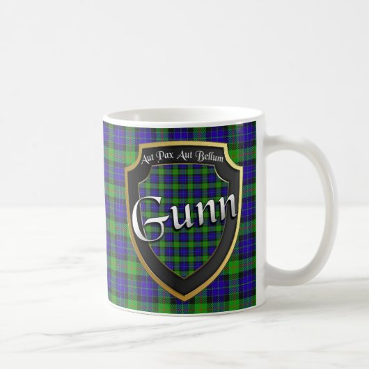 Clan Gunn Scottish Shield Cups Tasse (Rechts)