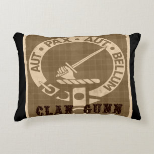 Clan Gunn Sepia Dekokissen