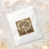 Clan Gunn Sepia Geschenktütchen (Ausgeschnitten)