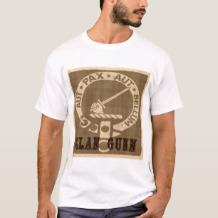 Clan Gunn Sepia T-Shirt