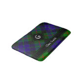 Clan Gunn Tartan Bath Mat Badematte (Schrägansicht)