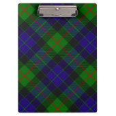 Clan Gunn Tartan Clipboard Klemmbrett (Vorderseite)