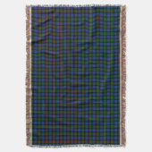 Clan Gunn Tartan Decke (Vorderseite Vertikal)