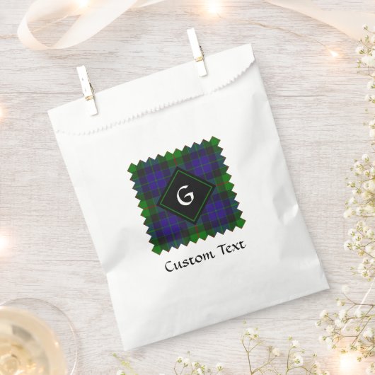 Clan Gunn Tartan Favor Bag Geschenktütchen (Ausgeschnitten)