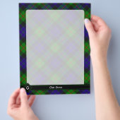 Clan Gunn Tartan Flyer (Hand)