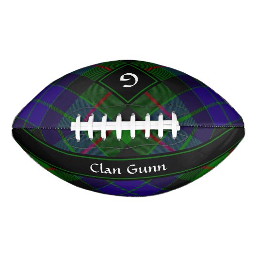 Clan Gunn Tartan Football (Vorderseite)
