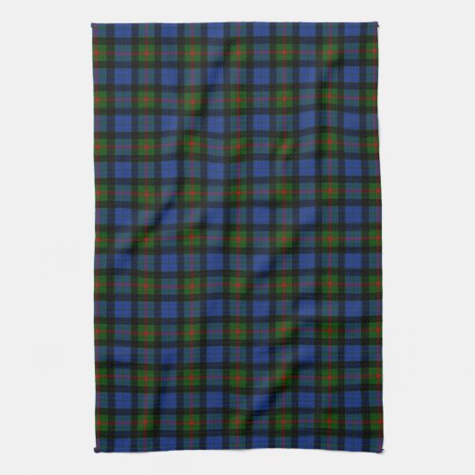Clan Gunn Tartan Geschirrtuch (Vertikal)