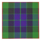 Clan Gunn Tartan House Blessing Würfel (Rechts)