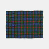 Clan Gunn Tartan Kariert Fleecedecke (Vorderseite (Horizontal))