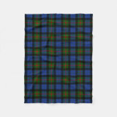 Clan Gunn Tartan Kariert Fleecedecke (Vorderseite)