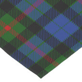 Clan Gunn Tartan Kariert Großer Tischläufer (Ecke)