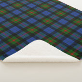 Clan Gunn Tartan Kariert Sherpadecke (3/4)