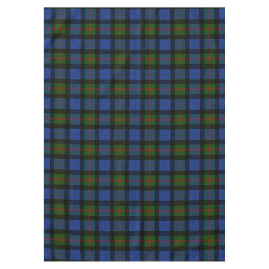 Clan Gunn Tartan Kariert Tischdecke (Vorderseite)