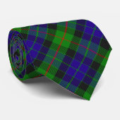 Clan Gunn Tartan Krawatte (Gerollt)