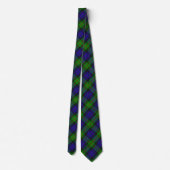 Clan Gunn Tartan Krawatte (Rückseite)