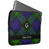 Clan Gunn Tartan Laptop Sleeve (Vorne Rechts)