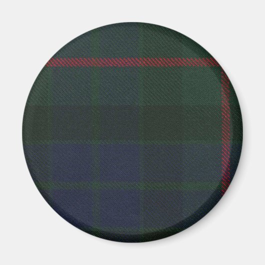 Clan Gunn Tartan Magnet (Vorne)