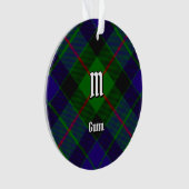 Clan Gunn Tartan Ornament (Vorderseite)