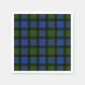 Clan Gunn Tartan Serviette (Vorderseite)