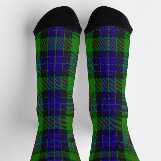 Clan Gunn Tartan Socken (Oben)